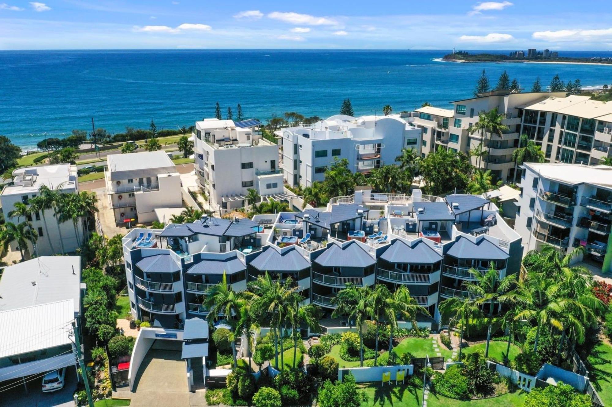 Aparthotel Ocean Vista On Alex Alexandra Headland Esterno foto